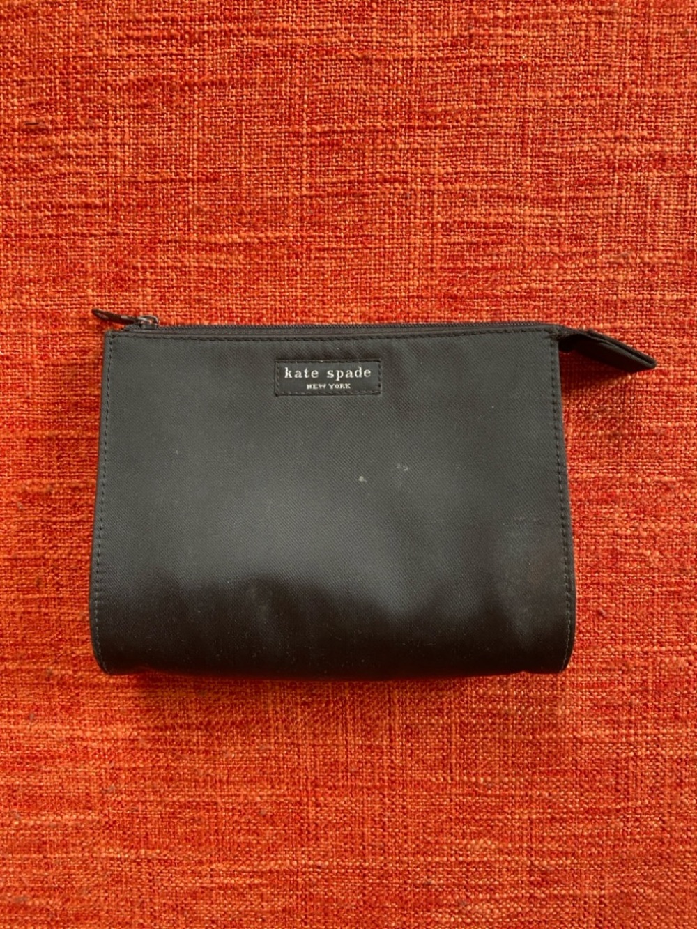 VTG 90s Kate Spade Satin Sam Makeup Case Bag Pouch - Picture 3 of 10